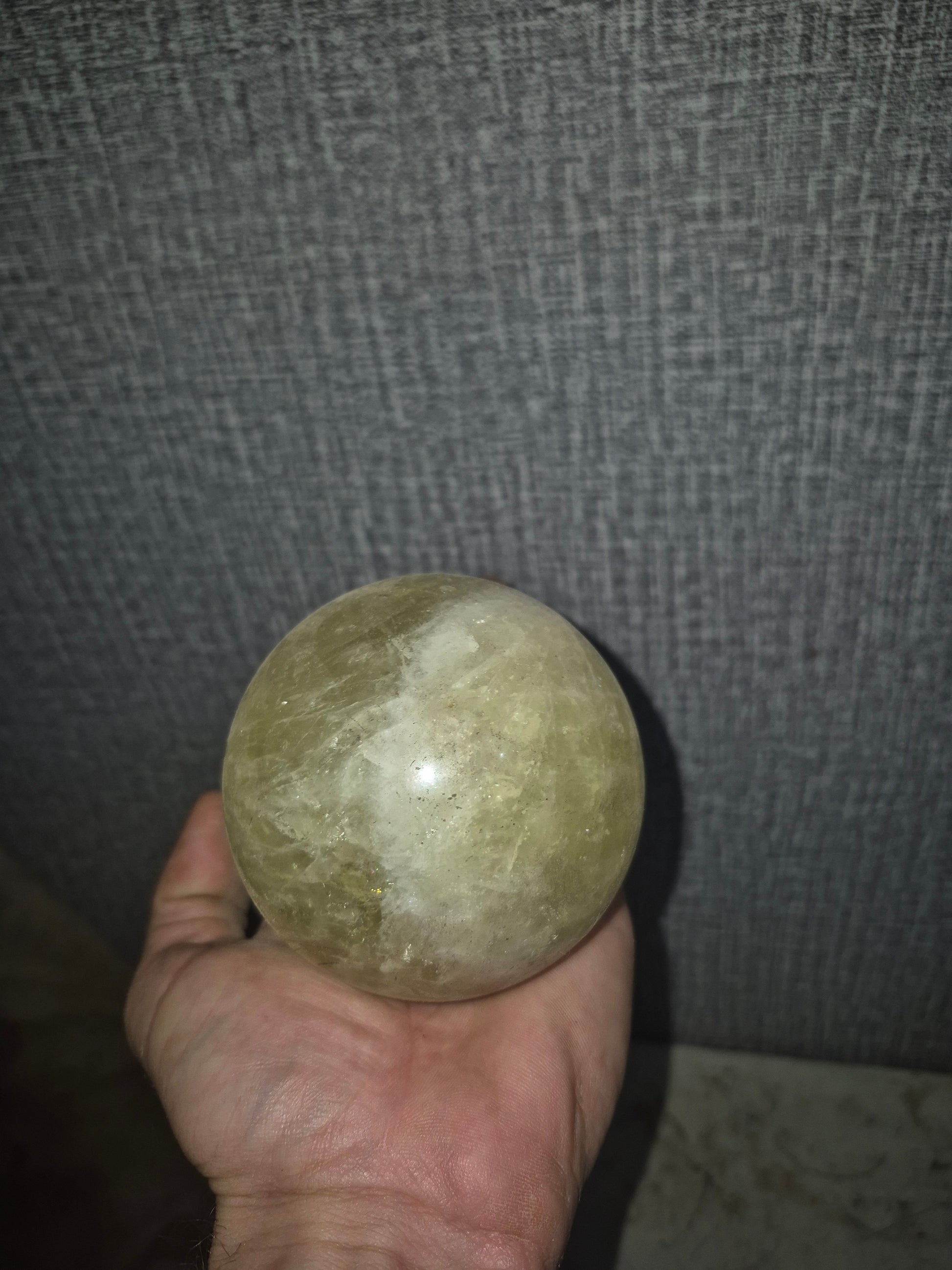 Citrine sphere